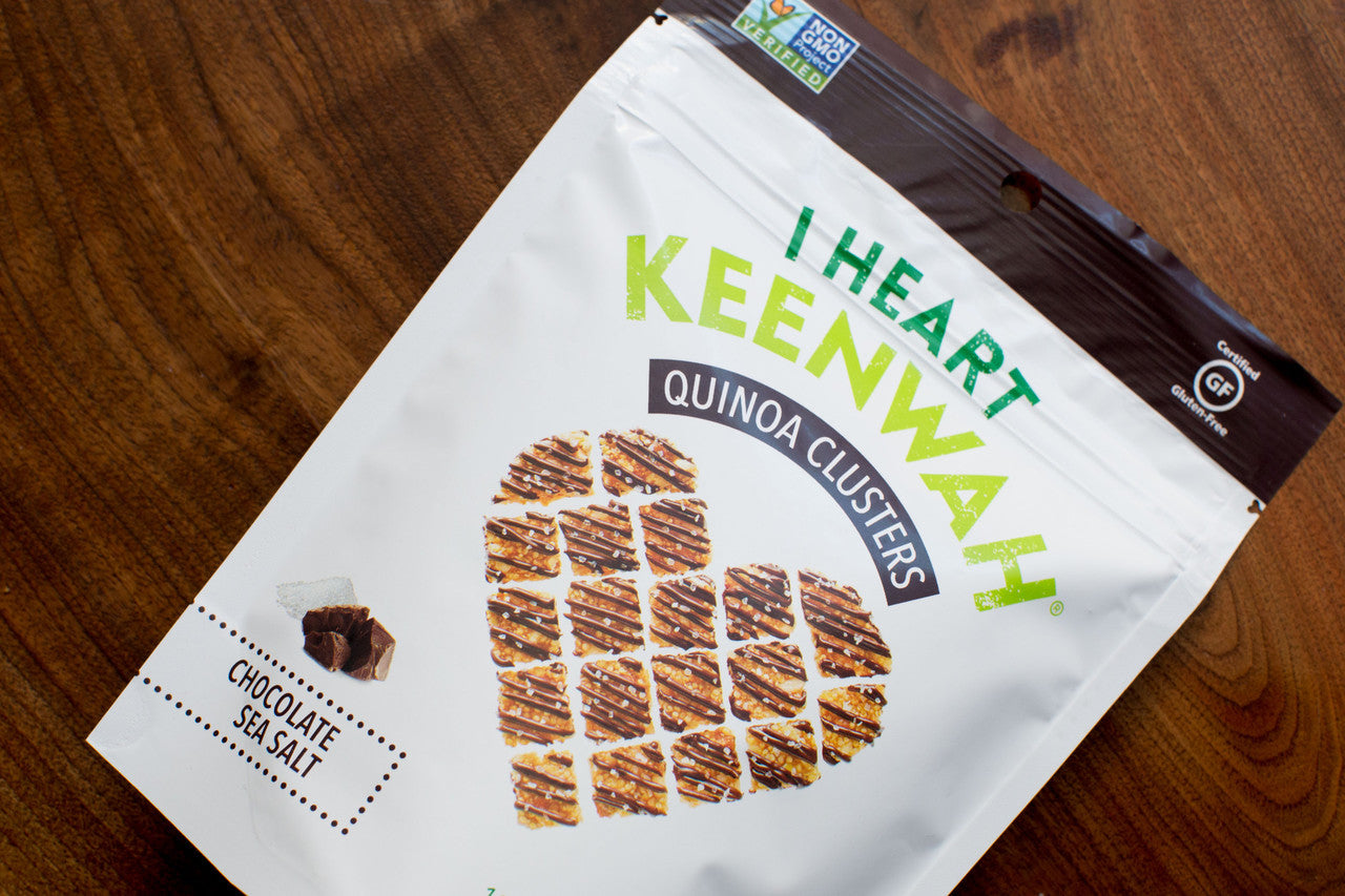 Quinoa Clusters, Chocolate Sea Salt (4oz) - Case of 6