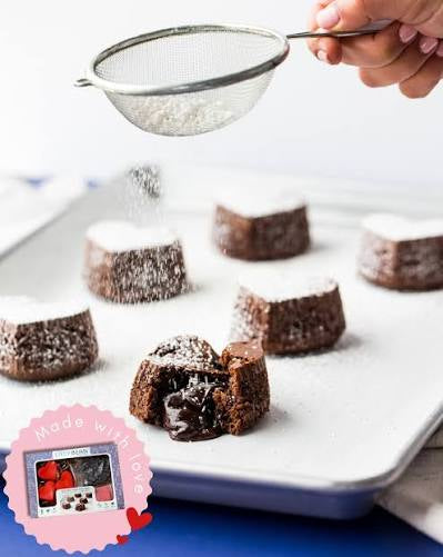 LillyBean Molten Chocolate Lava Cake Baking Kit – Gluten-Free & Vegan