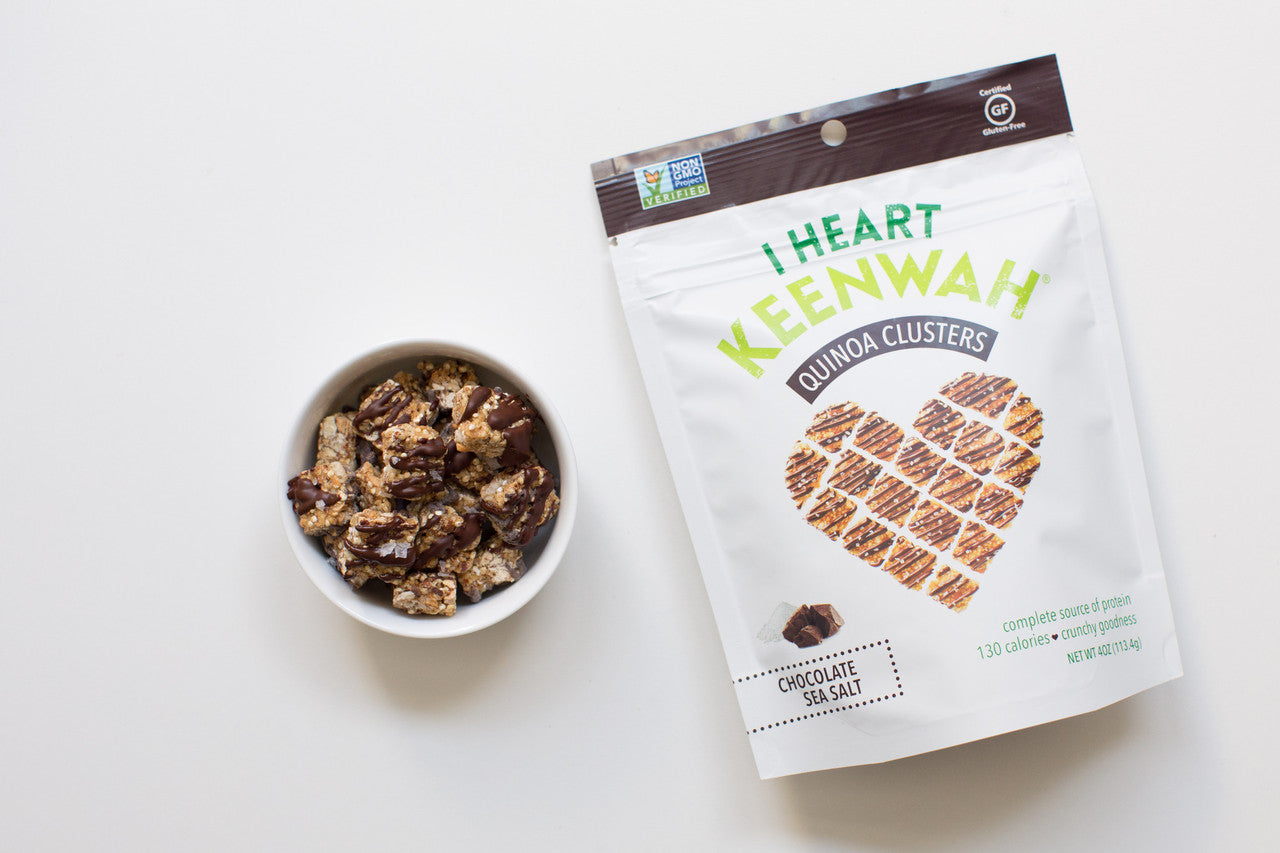 Quinoa Clusters Snack Packs, Chocolate Sea Salt (1.5oz) - 6 - Pack