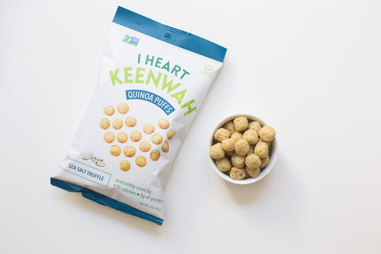 Quinoa Puffs, Sea Salt Truffle (3oz)