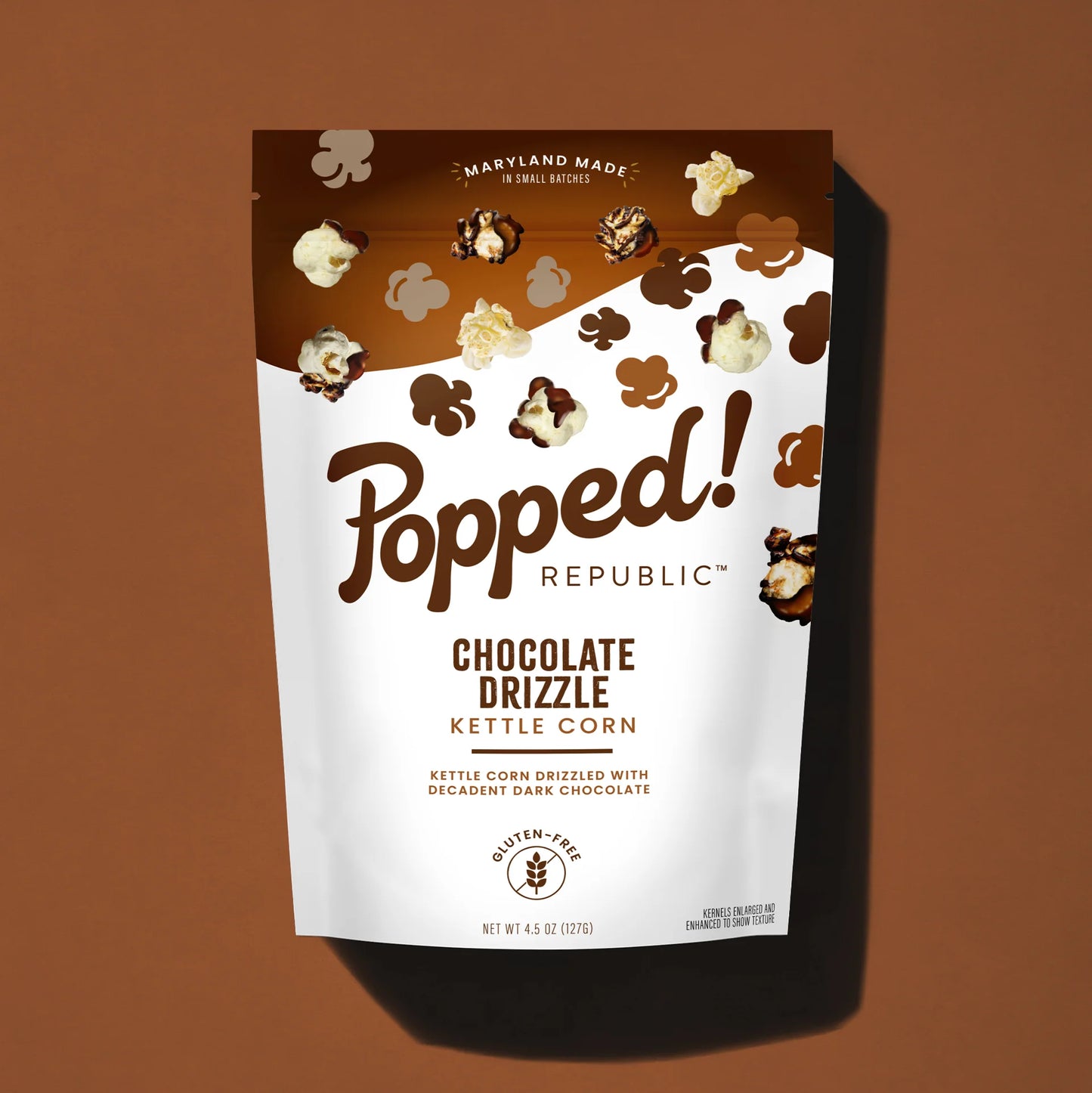 Chocolate Drizzle Kettle Corn - Gluten Free, Non-GMO - Pack of 3