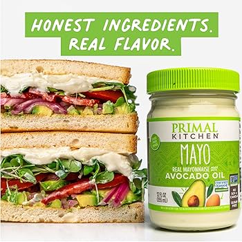 Primal Kitchen Mayo made with Avocado Oil, No Soy or Canola Oils, Original & Chipotle Lime, 12 oz, Pack of 2