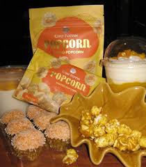 CHEF POPPIN Gourmet Coated Popcorn, Chef Poppin Melody Box - Matcha + Boba Tea + Mango + Chili + Chocolate Oat milk + Strawberry Oat milk