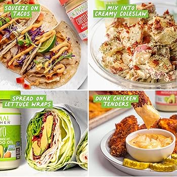 Primal Kitchen Mayo made with Avocado Oil and Cage-Free Eggs Variety Pack, Original & Pesto, 12 oz, Pack of 2