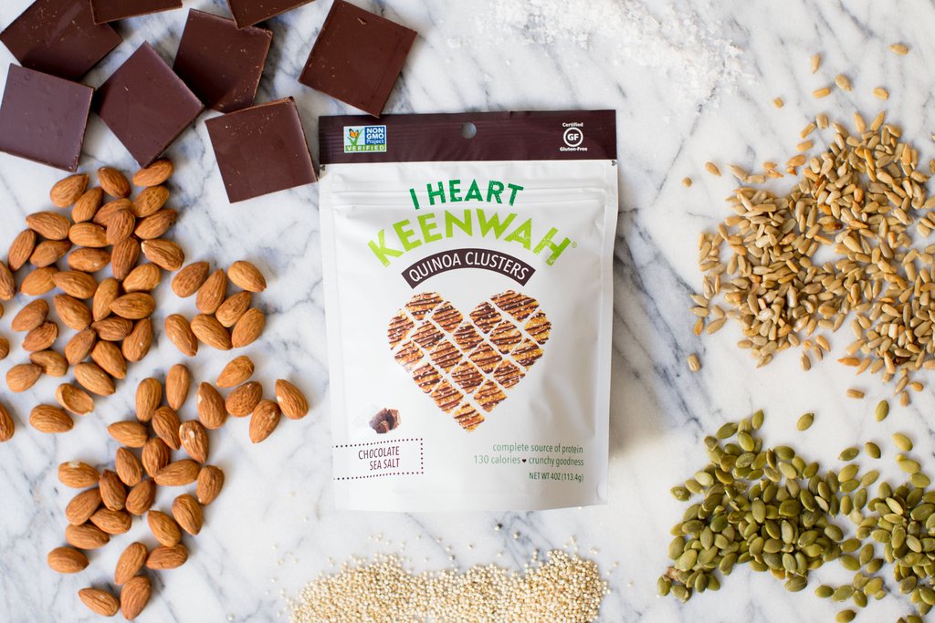 Quinoa Clusters Snack Packs, Chocolate Sea Salt (1.5oz) - 6 - Pack