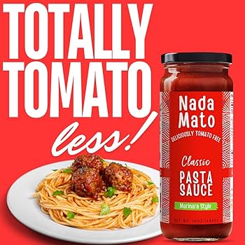 Nada Mato Tomato Free Pasta Sauce - Marinara Style - AIP and Paleo Friendly - 16 oz - Pack of 3