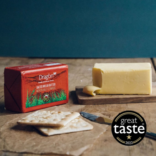Dragon Salted Welsh Butter, 8.8 oz - Pack of 3