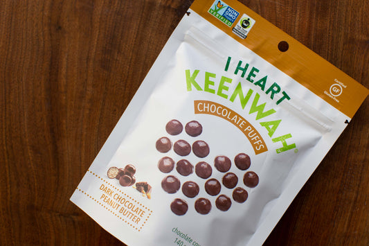 Chocolate Puffs, Dark Chocolate Peanut Butter (2.5oz)