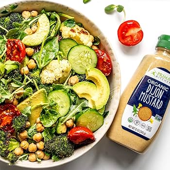 Primal Kitchen Organic Mustard Variety Pack, Dijon & Spicy Brown, Whole30 Approved, Certified Paleo, and Keto Certified, 12 oz - Pack of 2