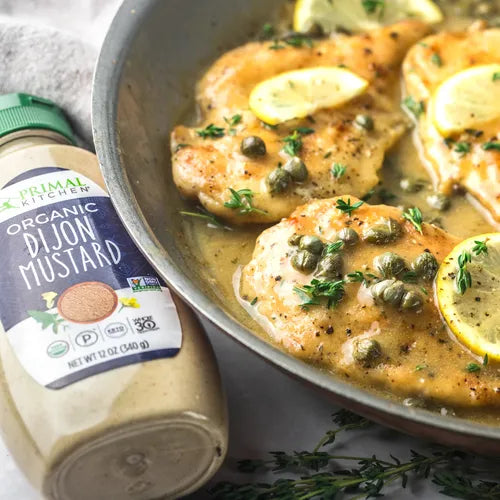 Primal Kitchen Organic Mustard Variety Pack, Dijon & Spicy Brown, Whole30 Approved, Certified Paleo, and Keto Certified, 12 oz - Pack of 2