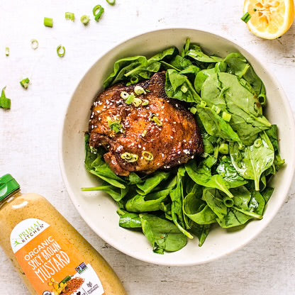 Primal Kitchen Organic Mustard Variety Pack, Dijon & Spicy Brown, Whole30 Approved, Certified Paleo, and Keto Certified, 12 oz - Pack of 2