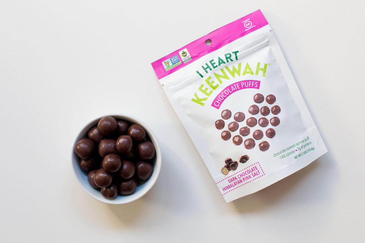 Chocolate Puffs, Dark Chocolate Himalayan Pink Salt (2.5oz)