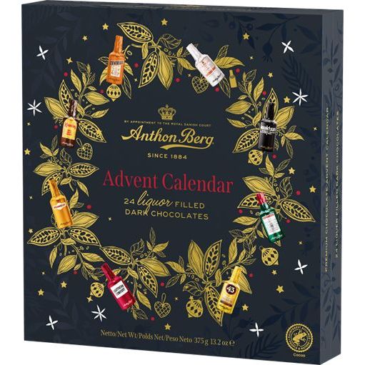 Anthon Berg Liquor Filled Chocolate Bottles Advent Calendar