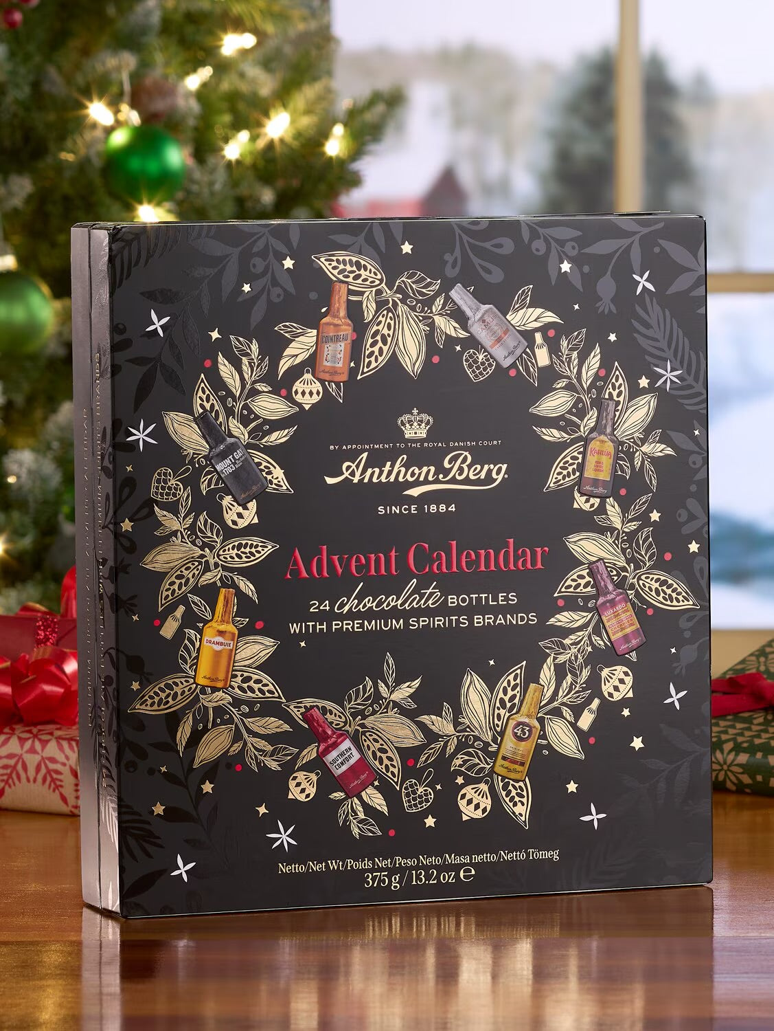 Anthon Berg Liquor Filled Chocolate Bottles Advent Calendar