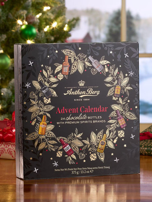 Anthon Berg Liquor Filled Chocolate Bottles Advent Calendar