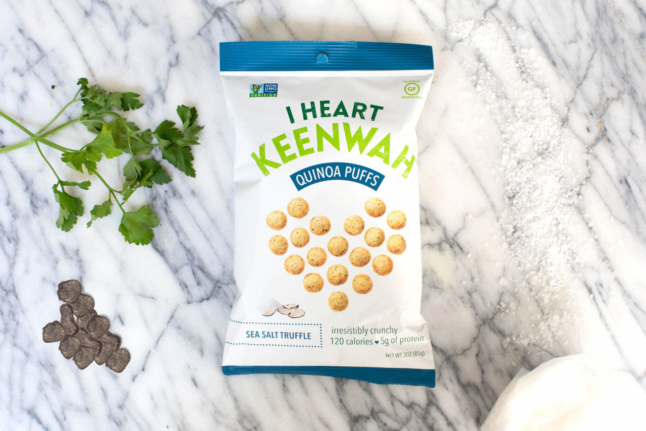 Quinoa Puffs, Sea Salt Truffle (3oz)
