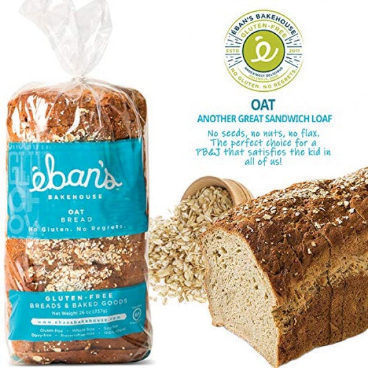 Fresh Baked Gluten Free Oat Bread - 4 Loaves - Eban’s Bakehouse