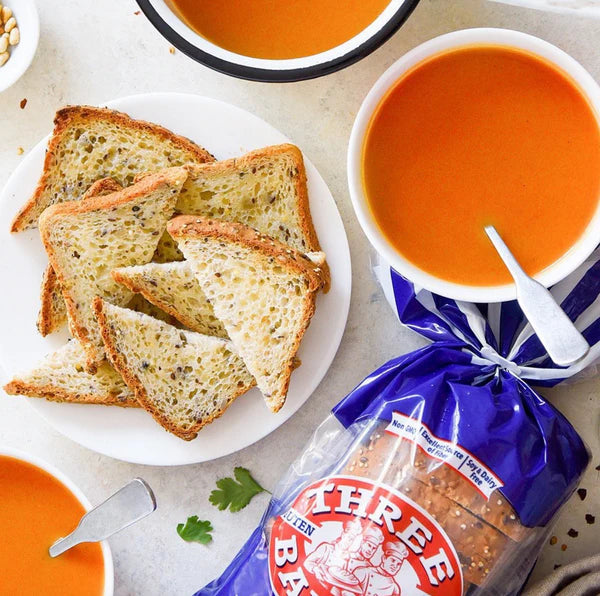 The Baker Bread, 7 Ancient Grain, Whole Grain Flax, 19 oz - Pack of 3