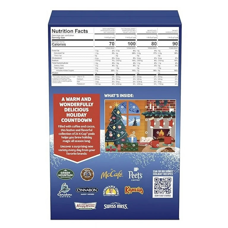 Keurig® 24 Cups of Cheer Advent Calendar