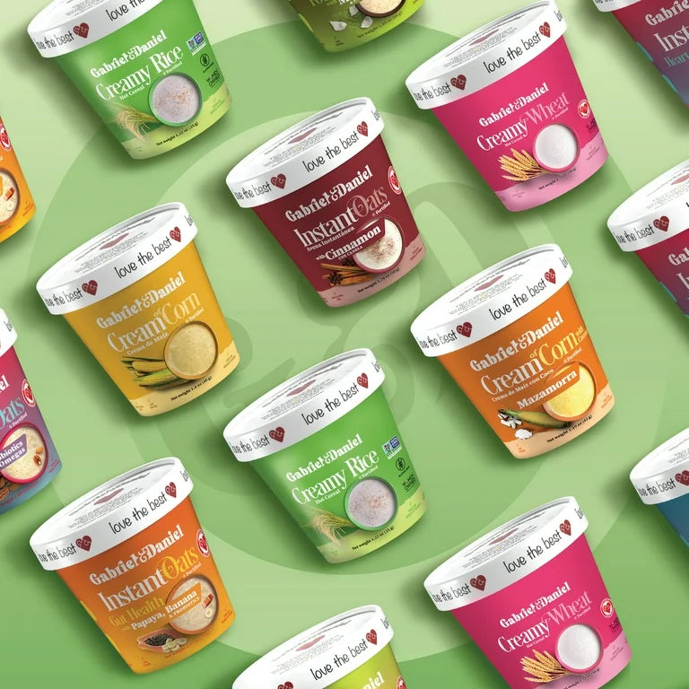 Gabriel & Daniel Organic Instant Oatmeal and Cereal Variety Pack – Non-GMO, Pure & Gluten Free - Pack of 6