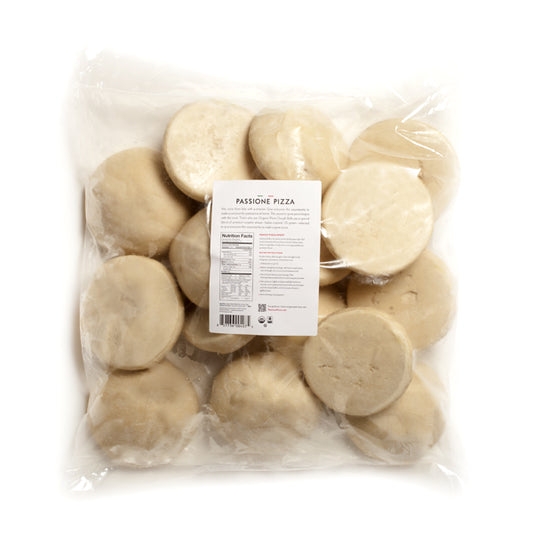 Passione Pizza Organic Pizza Dough Balls - Bulk