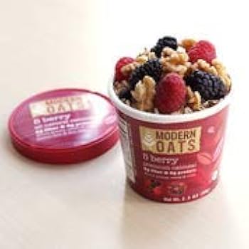 Modern Oats All Natural Oatmeal Cups, 5 Berry, 2.3 oz Cup - Pack of 6