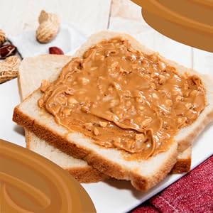 BNutty Gingerbread | Natural Crunchy, Creamy, Gluten Free & Kosher Peanut Butter - Pack of 2