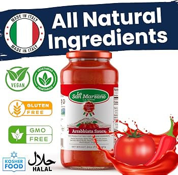 La San Marzano Arrabbiata Sauce – Gluten Free, Vegan | 24 oz