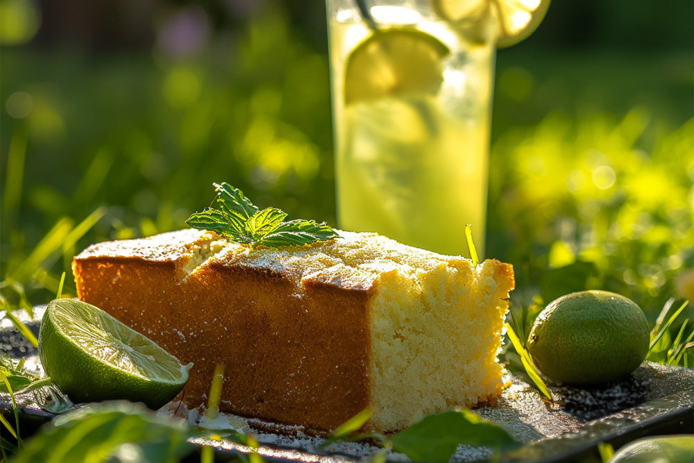 Petite Loaf Cake - Vanilla, Chocolate Marble, Limoncello or Mojito, Serves 2-3