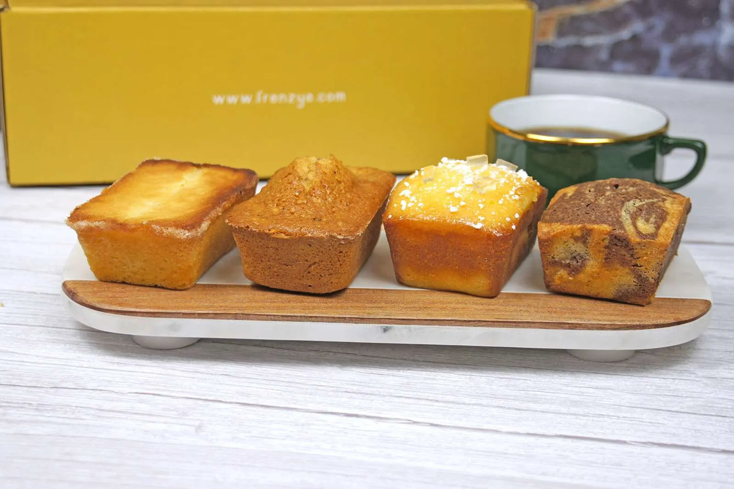 Petite Loaf Cake - Vanilla, Chocolate Marble, Limoncello or Mojito, Serves 2-3