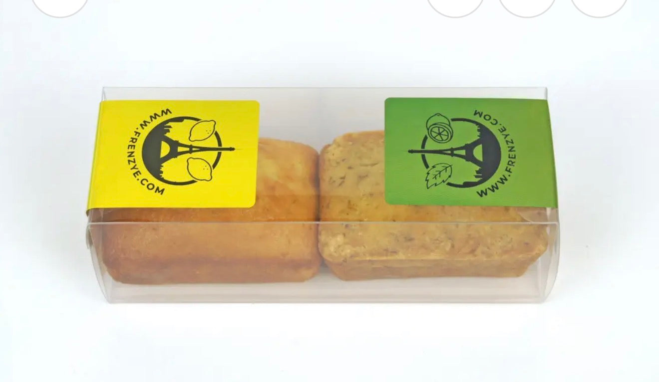 Duo Individual Loaf Cakes, Limoncello & Mojito, Grab N Go