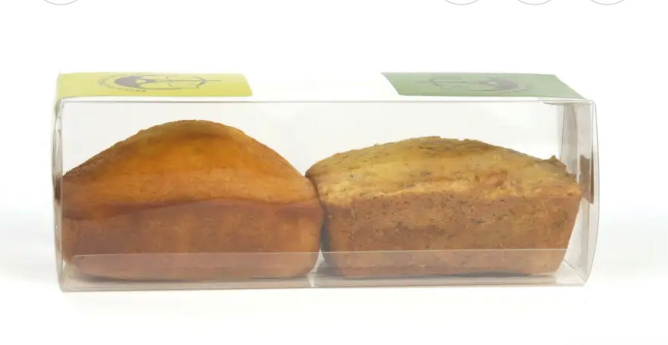 Duo Individual Loaf Cakes, Limoncello & Mojito, Grab N Go
