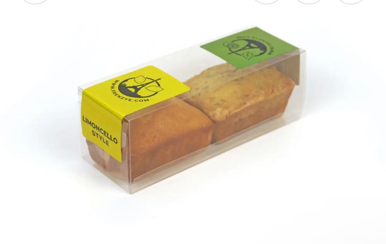 Duo Individual Loaf Cakes, Limoncello & Mojito, Grab N Go