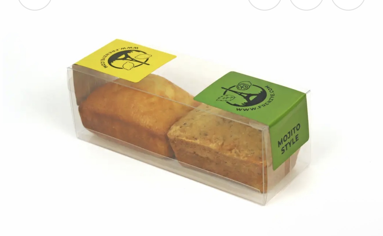 Duo Individual Loaf Cakes, Limoncello & Mojito, Grab N Go