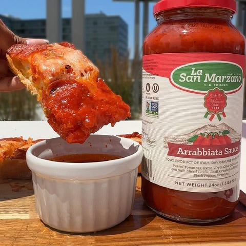 La San Marzano Italian Variety Pack – Tomato Basil, Arrabbiata & Marinara Pasta Sauces 3-Pack