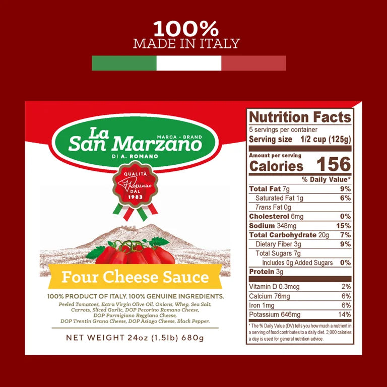 La San Marzano Variety Pack – Vodka, Four Cheese & Roasted Garlic Pasta Sauces 3-Pack