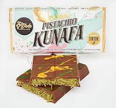 Viral Dubai Milk Chocolate Pistachio Kunafa Ultimate Chocolate Bar Experience