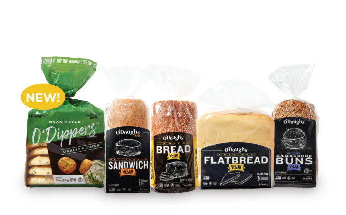 O’Doughs Gluten Free and Vegan Hot Dog Buns | Hot Dog Rolls - Gluten Free - Pack of 4