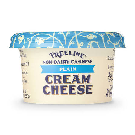 Treeline Plain Non-Dairy Cashew Cream Cheese, Pack of 2