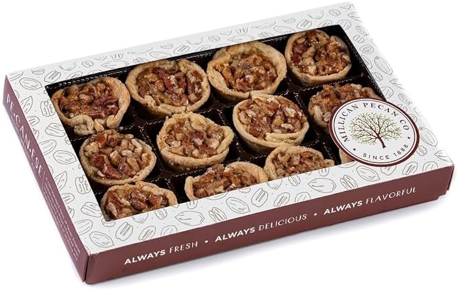 Pecan Pie Tartlets - 12 Pecan Tassies - Gift Box