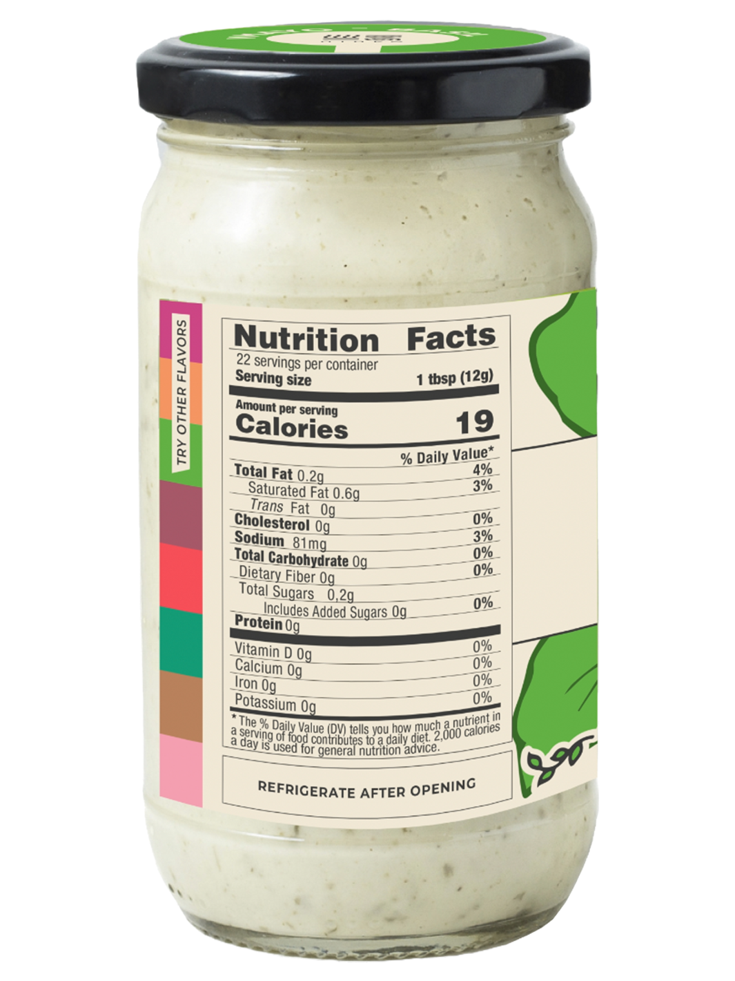 Gourmet Basil Vegan Mayonnaise – Smoky & Creamy Dressing, Dairy-Free, Gluten-Free, Non-GMO