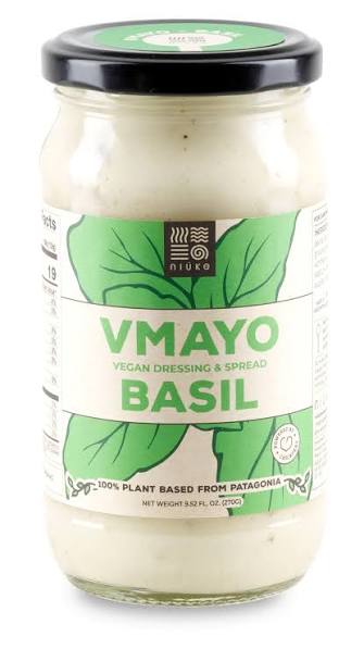 Gourmet Basil Vegan Mayonnaise – Smoky & Creamy Dressing, Dairy-Free, Gluten-Free, Non-GMO