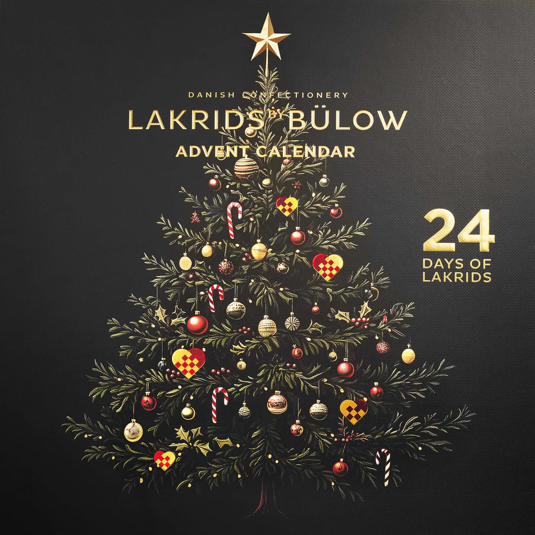 LAKRIDS BY BÜLOW - Advent Calendar 2025, 12.2 oz - Chocolate Covered Gourmet Licorice