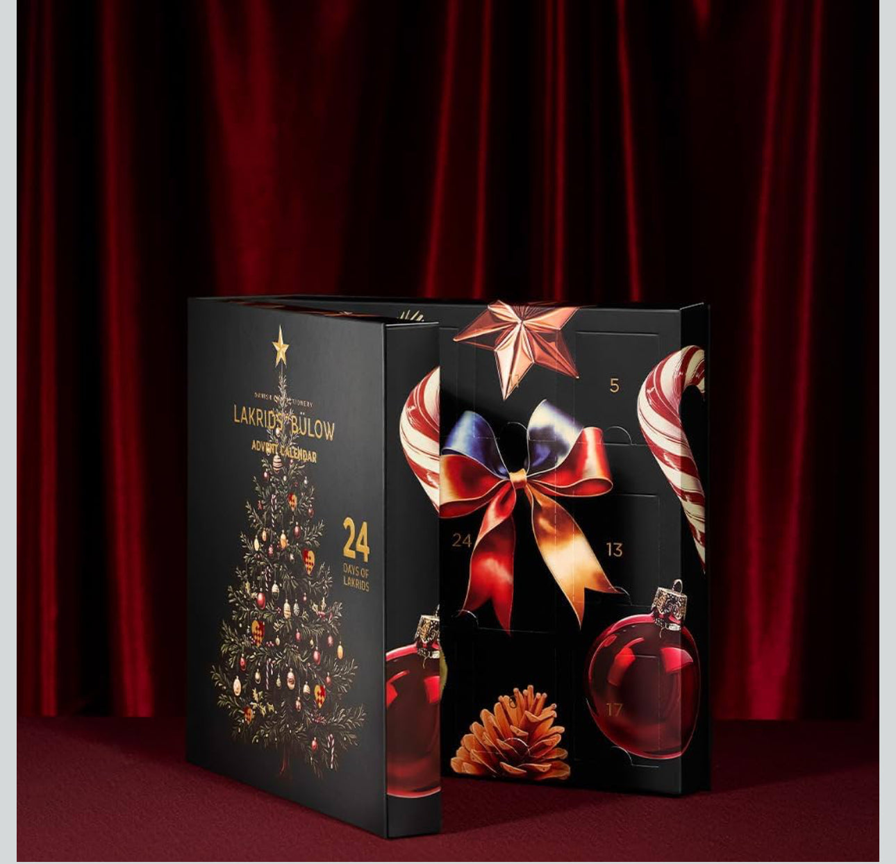 LAKRIDS BY BÜLOW - Advent Calendar 2025, 12.2 oz - Chocolate Covered Gourmet Licorice