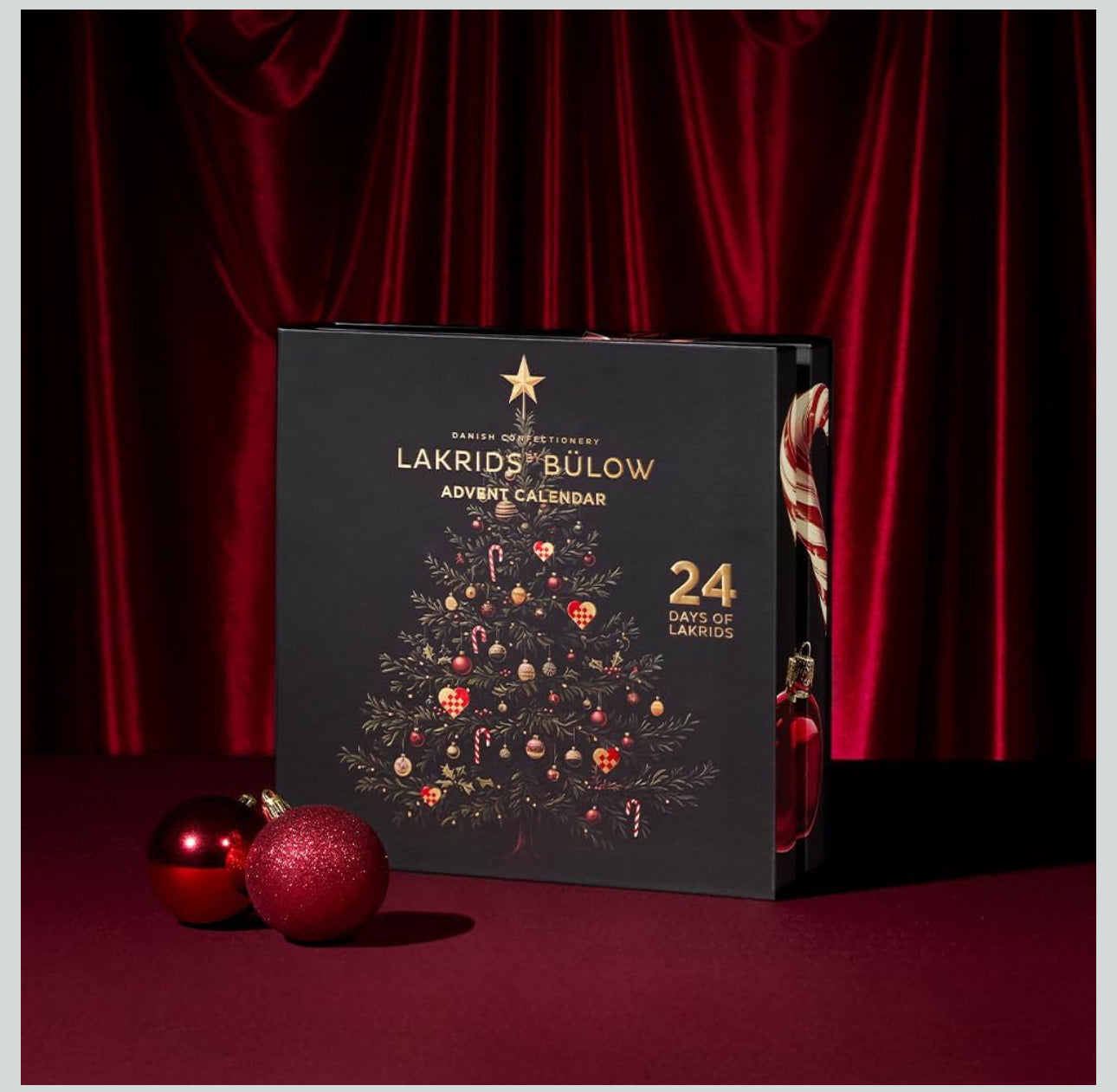 LAKRIDS BY BÜLOW - Advent Calendar 2025, 12.2 oz - Chocolate Covered Gourmet Licorice