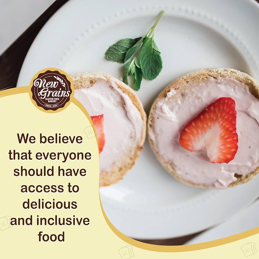 New Grains Gluten Free Organic English Muﬃns - Pack of 3