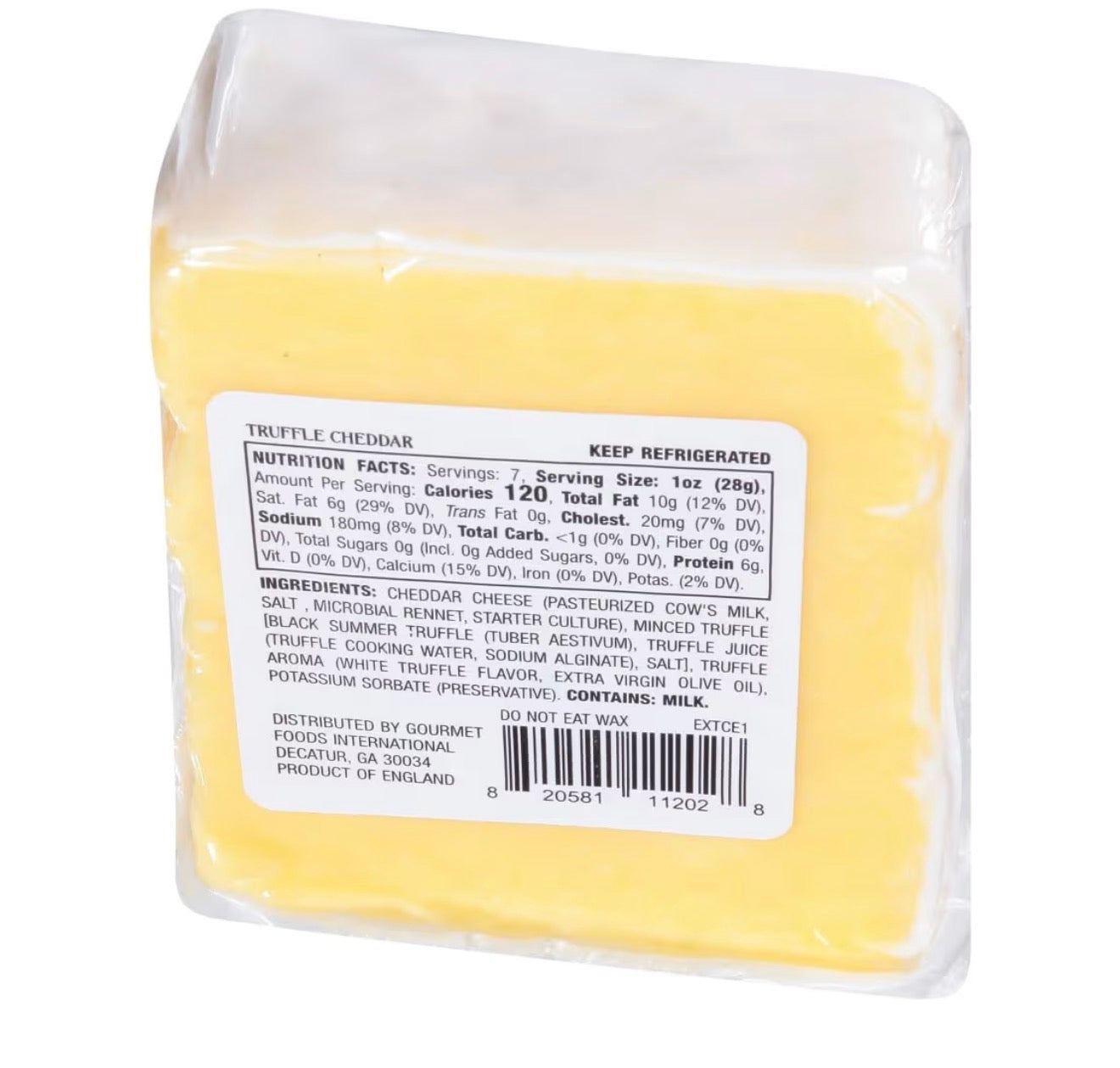 Excalibur Truffle Cheddar Cheese, 7 oz
