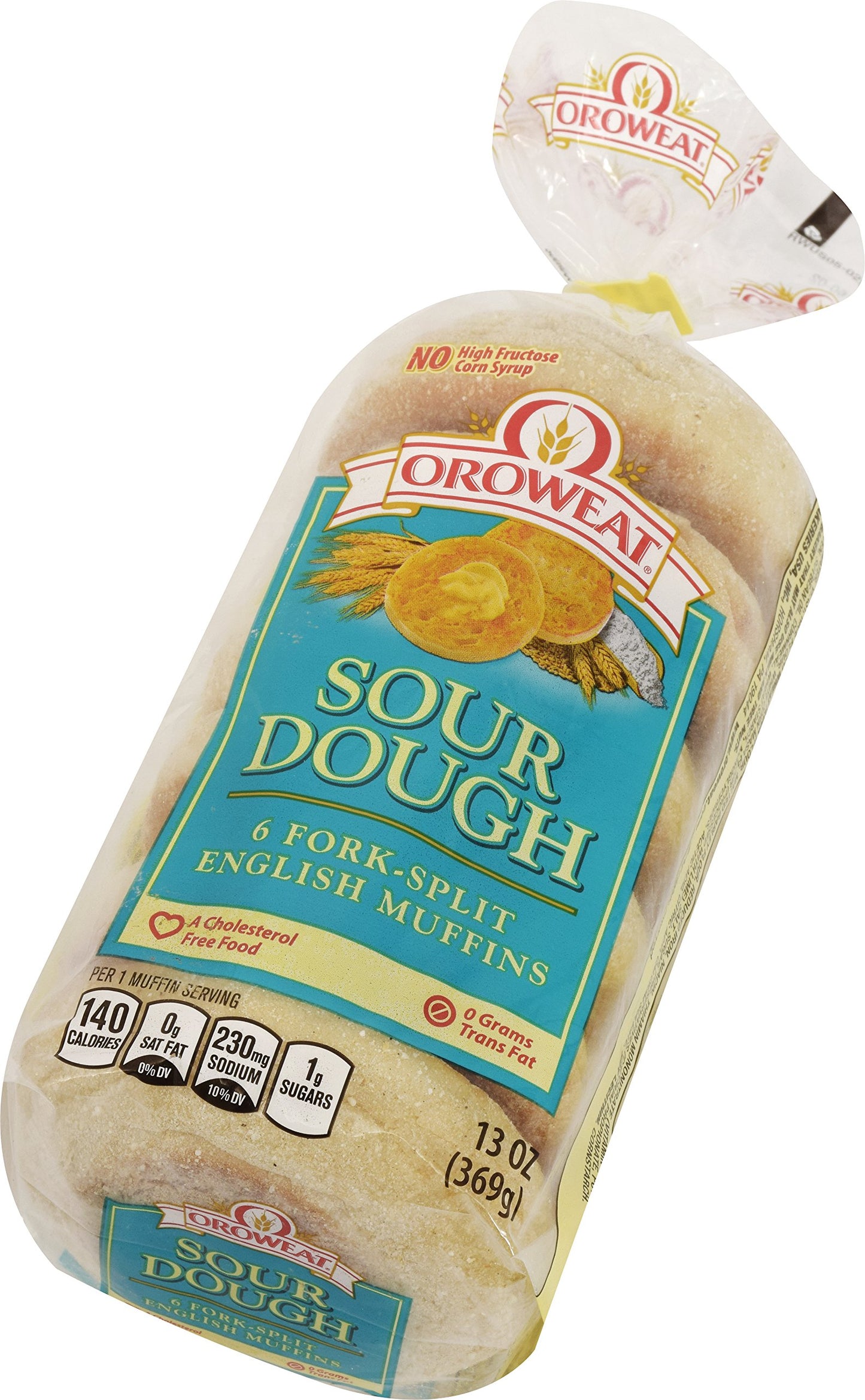 Orowheat Sourdough English Muffins - 6 count - Pack of 2