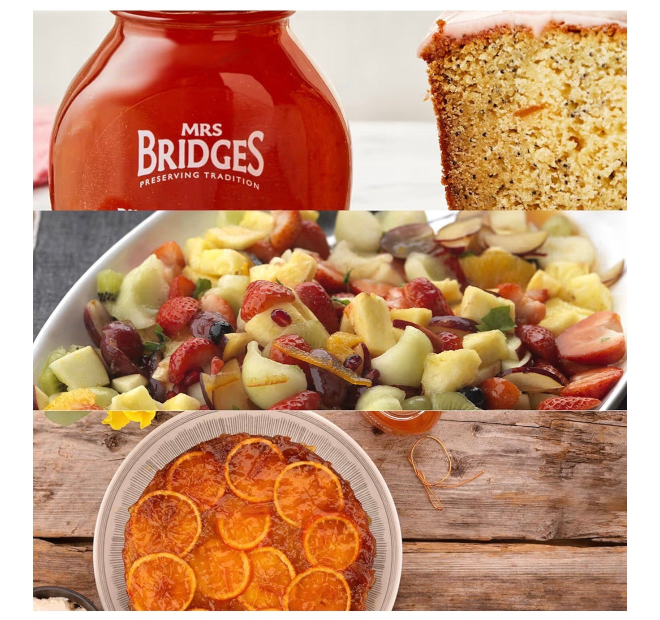 Mrs Bridges Blood Orange Marmalade, Made in Scotland, 12 oz Jar