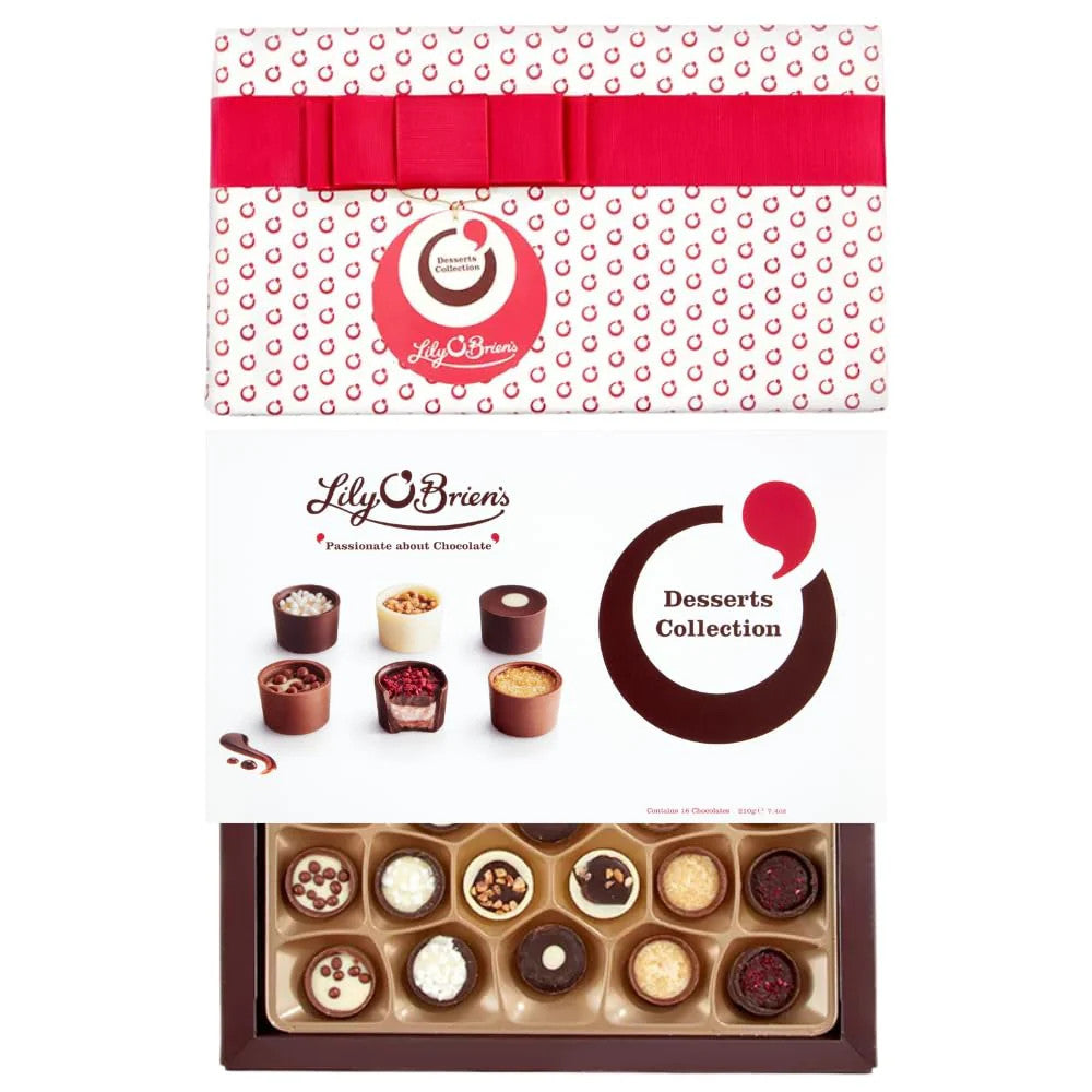 Lily O'Briens The Desserts Collection, 16 Assorted Chocolates - Pack of 2
